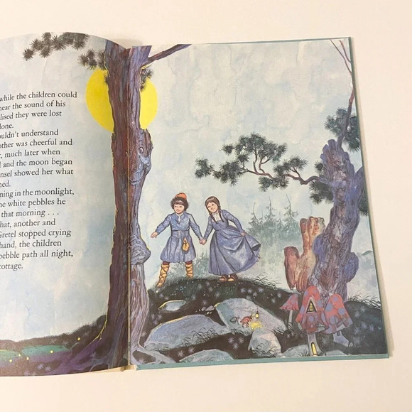 Vintage Hansel and Gretel Award Publications  Fairy Tale Book HC - Picture 7 of 9